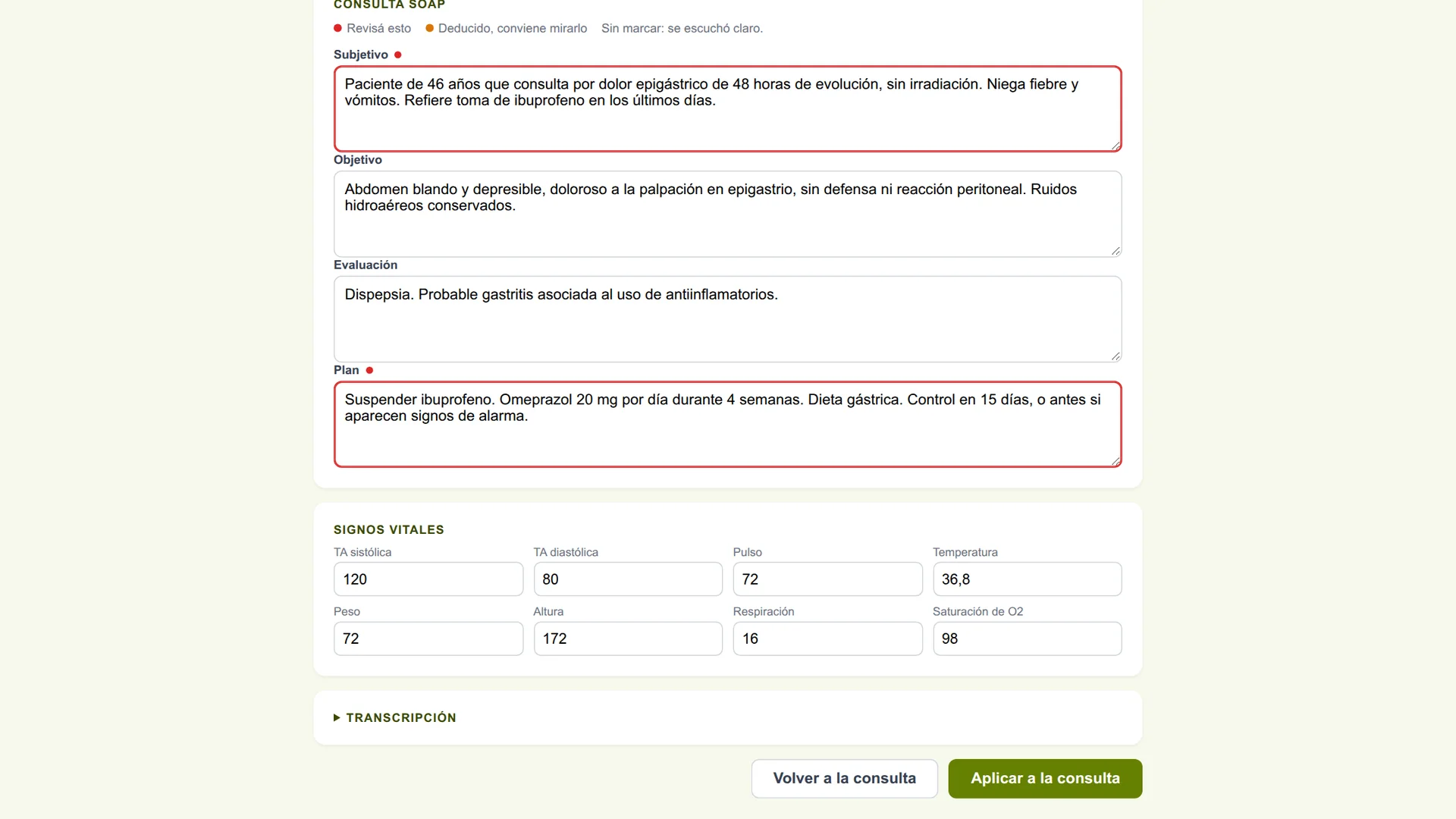 Nada se guarda sin su validación
